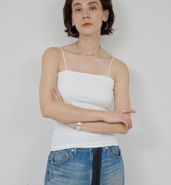  「カップ付きベアキャミソール」|Tシャツ・カットソー|