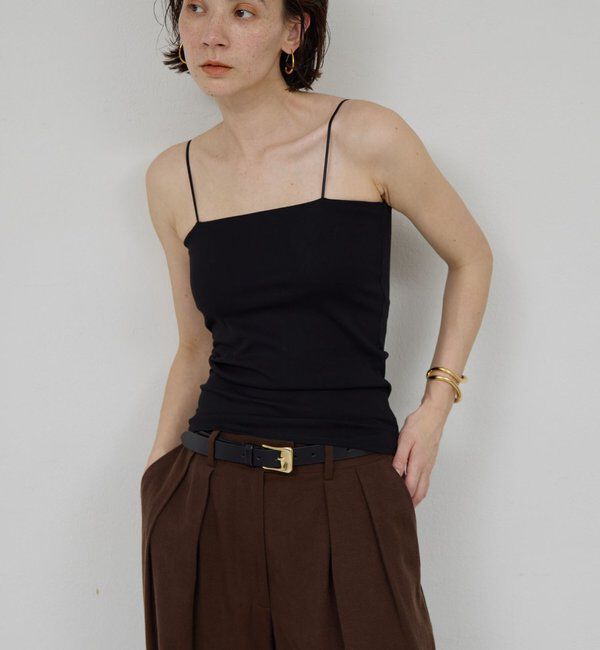  「カップ付きベアキャミソール」|Tシャツ・カットソー|