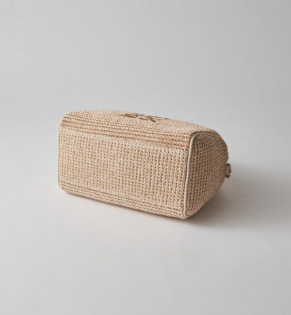  「ナイロンラフィアミニボストンバッグ」|ボストンバッグ|