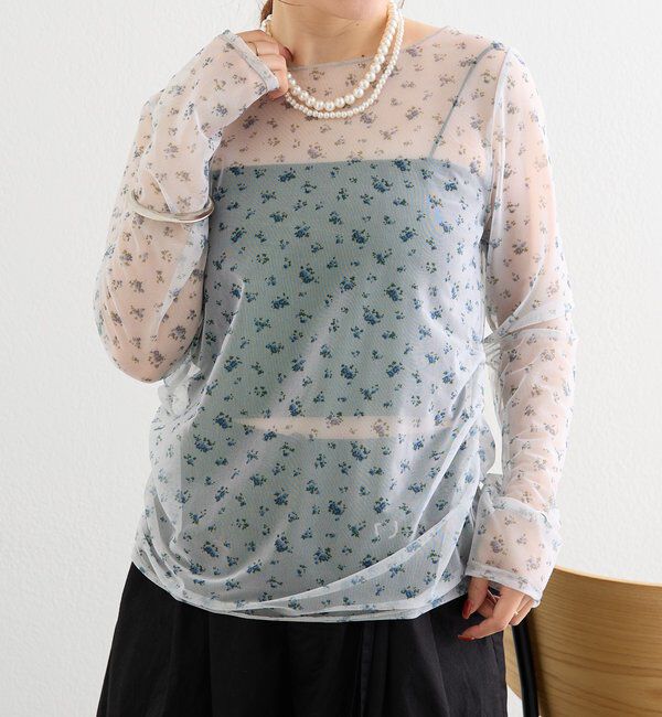  「プリントシアーロンT」|Tシャツ・カットソー|