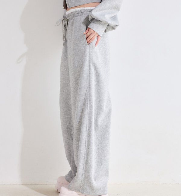  「【セットアップ可能】ウエストレースカットパンツ」|その他|