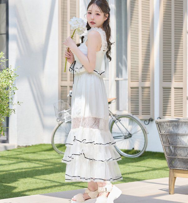  「チュールフリル厚底スポサン」|その他|