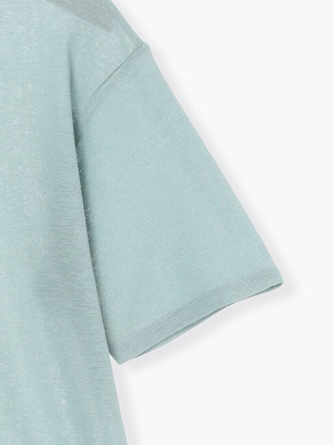 Samansa Mos2「シアー半袖カットソー」|Tシャツ・カットソー|