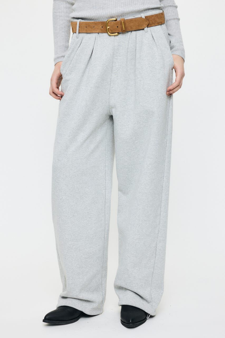 MOUSSY「TUCK SWEAT パンツ」|その他|T.GRY