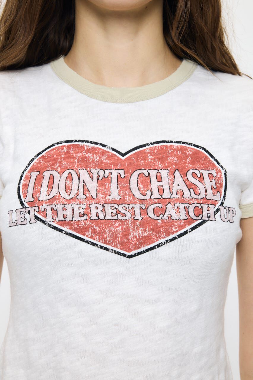 MOUSSY「I DON'T CHASE RINGER Tシャツ」|Tシャツ・カットソー|