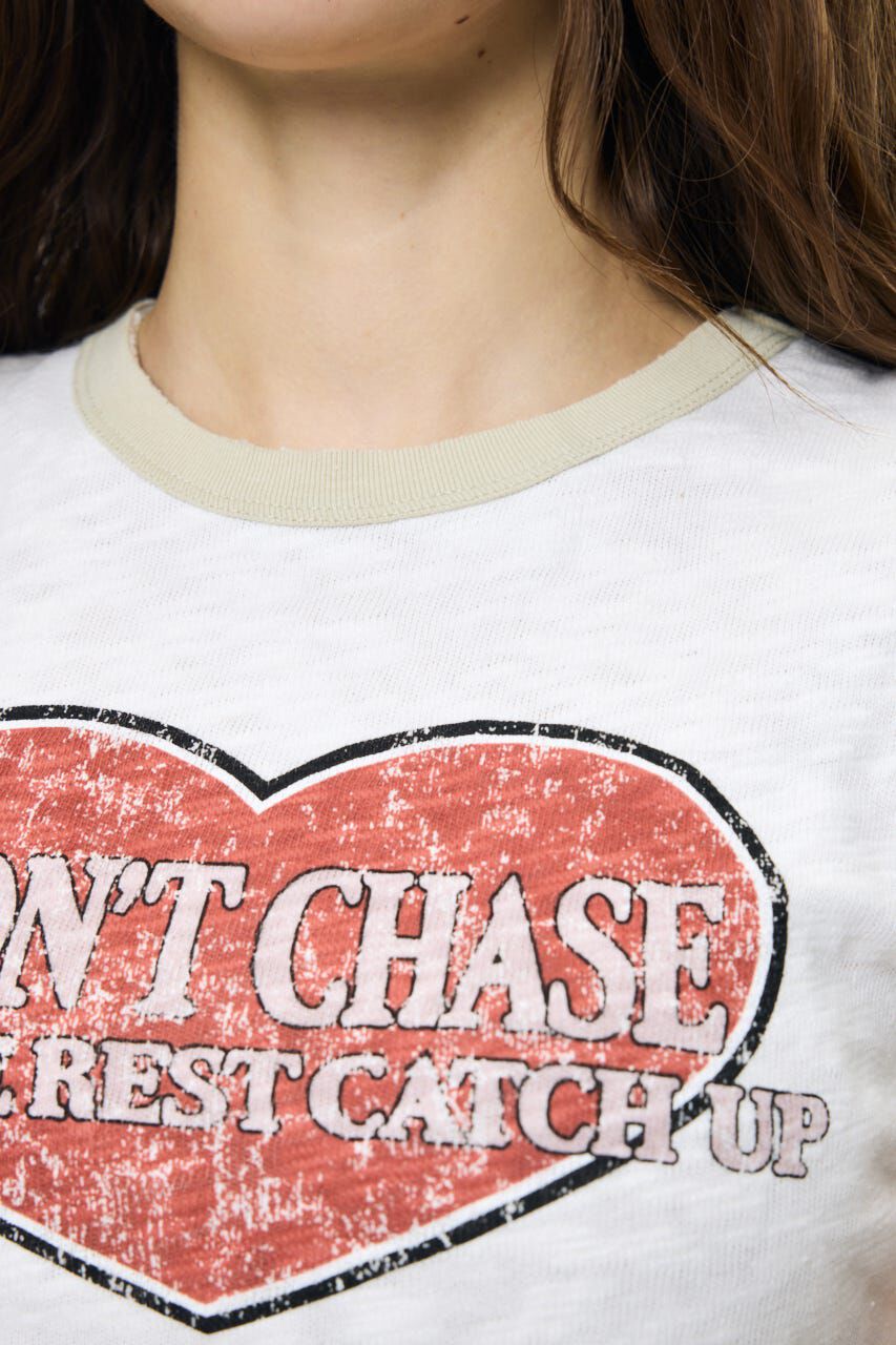 MOUSSY「I DON'T CHASE RINGER Tシャツ」|Tシャツ・カットソー|