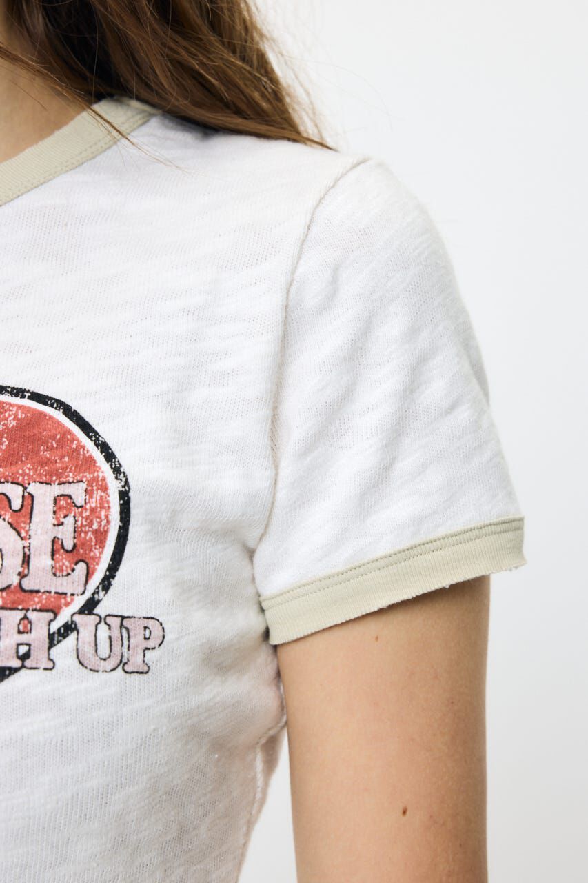 MOUSSY「I DON'T CHASE RINGER Tシャツ」|Tシャツ・カットソー|