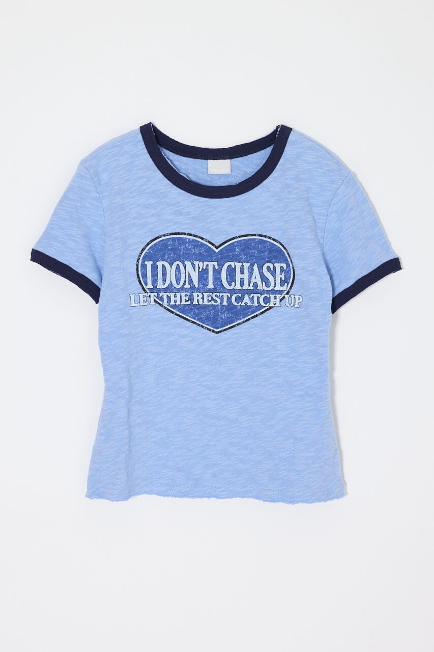 MOUSSY「I DON'T CHASE RINGER Tシャツ」|Tシャツ・カットソー|