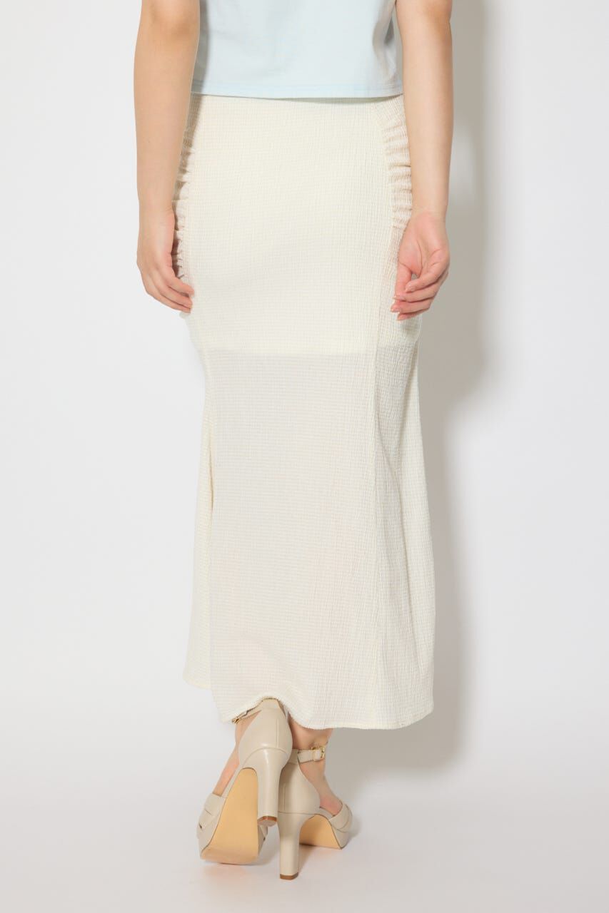 rienda「ギャザーマーメイドジャストウエストスカート」|スカート|