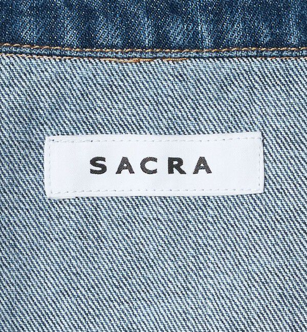 UNITED ARROWS「＜SACRA＞ボリュームスリーブ デニムジャケット」|デニムジャケット|
