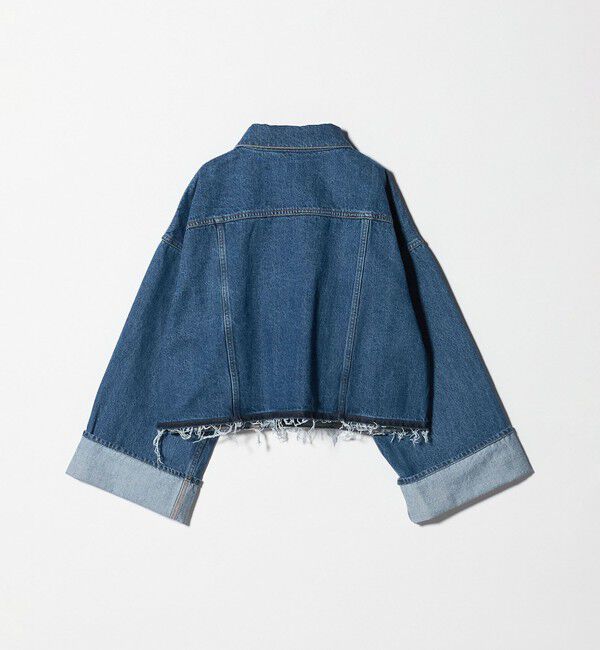 UNITED ARROWS「＜SACRA＞ボリュームスリーブ デニムジャケット」|デニムジャケット|