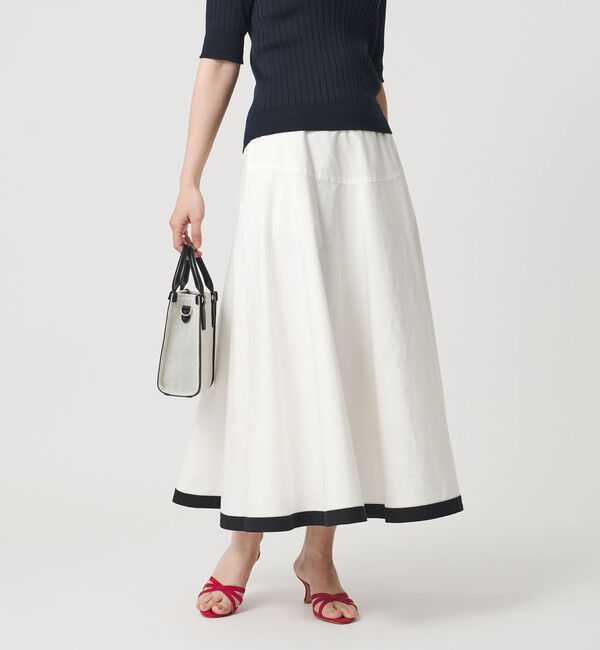 UNITED ARROWS「クリーン マリンスカート」|フレア|