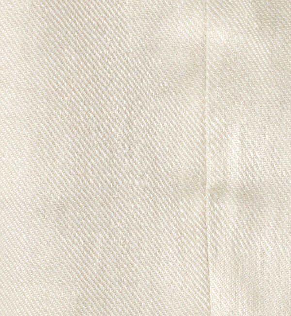 UNITED ARROWS「リネン ツイル １プリーツ リラックス テーパード イージースラックス」|スラックス|