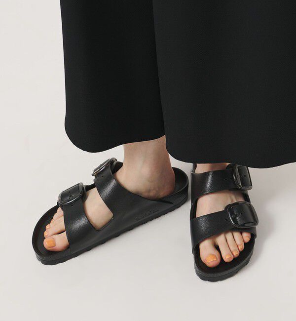 UNITED ARROWS「＜BIRKENSTOCK＞ARIZONA ビッグバックル EVA サンダル」|サンダル|BLACK