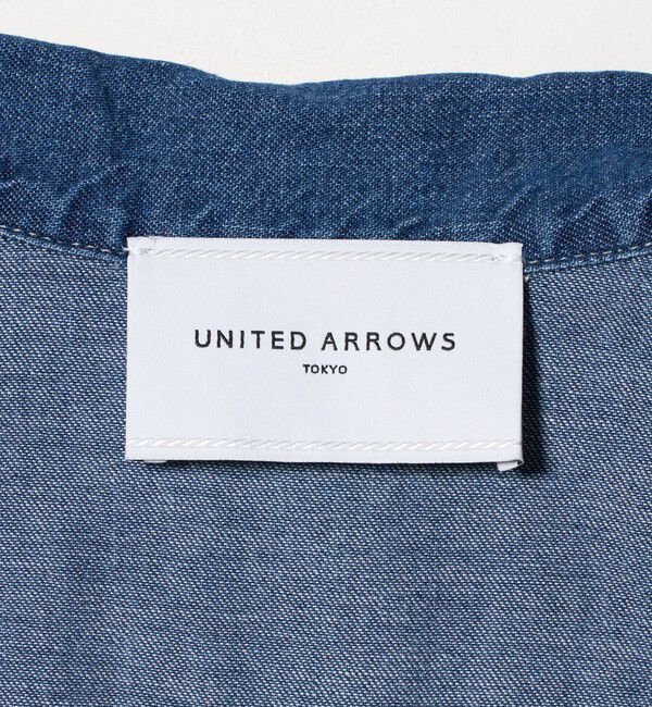 UNITED ARROWS「ステッチ フレア デニムジャケット」|デニムジャケット|