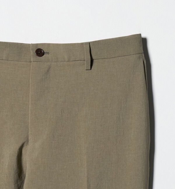 UNITED ARROWS「ポリエステル T＆T ノープリーツ パンツ UA COZY ウォッシャブル ヨコストレッチ」|スラックス|