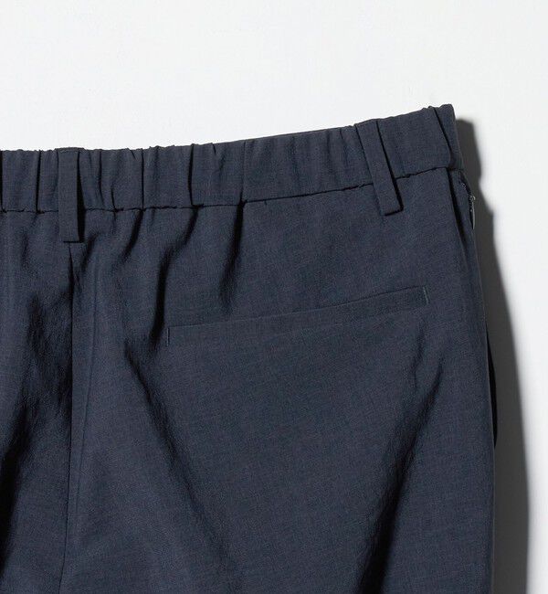 UNITED ARROWS「ポリエステル T＆T ノープリーツ パンツ UA COZY ウォッシャブル ヨコストレッチ」|スラックス|