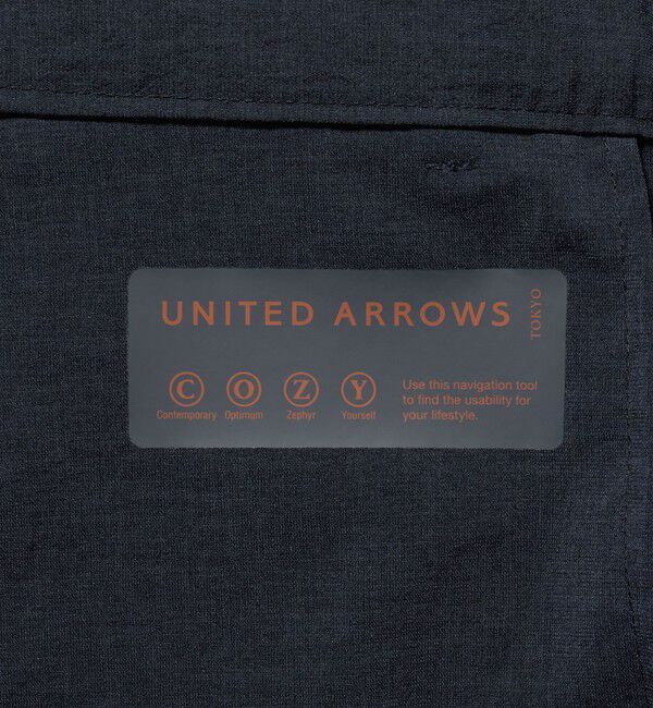 UNITED ARROWS「ポリエステル T＆T ノープリーツ パンツ UA COZY ウォッシャブル ヨコストレッチ」|スラックス|