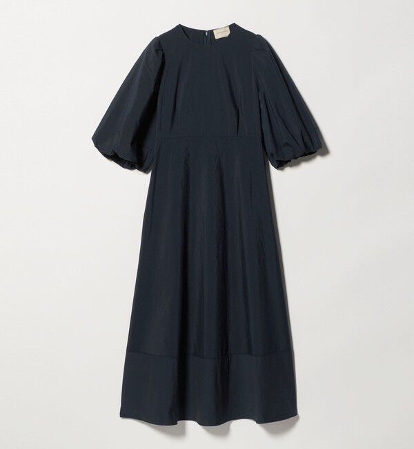 UNITED ARROWS「ファブリカ パフ ワンピース」|ワンピース|NAVY