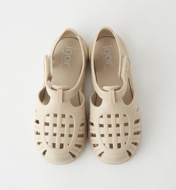 UNITED ARROWS green label relaxing「＜igor＞TOBBY / キッズ 14cm-18cm」|サンダル|LT.GRAY