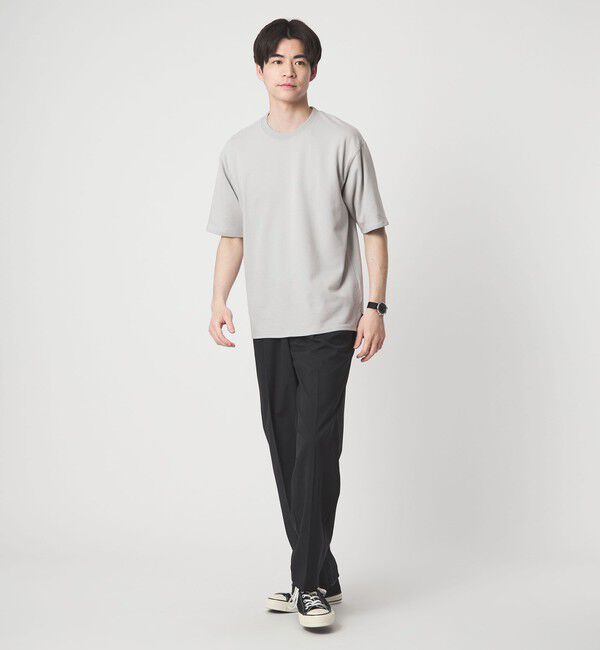 UNITED ARROWS green label relaxing「ダブルフェイス クルーネック 半袖 Tシャツ カットソー -吸水速乾・抗菌-」|Tシャツ・カットソー|