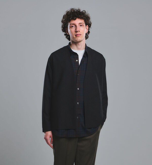 UNITED ARROWS green label relaxing「KIVANC イージーカーディガン」|カーディガン|BLACK