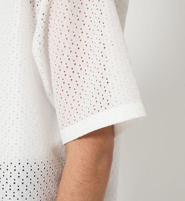 MONKEY TIME「アイレットラッセル オープンカラー シャツ」|シャツ・ブラウス|