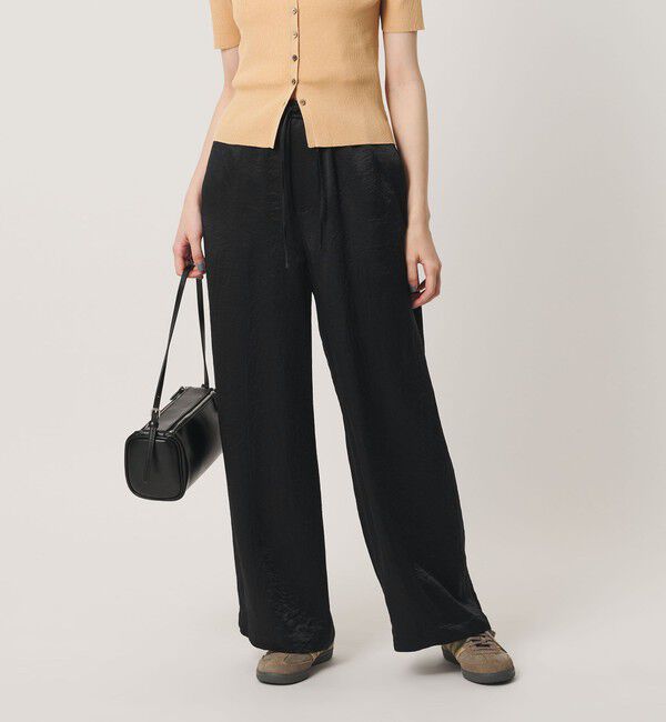 BEAUTY&YOUTH UNITED ARROWS「アセテートサテン ワイド イージーパンツ ウォッシャブル」|その他|