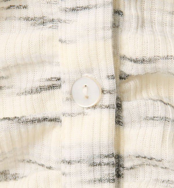 BEAUTY&YOUTH UNITED ARROWS「【WEB限定】カスリボーダー シャーリングトップス 2WAY」|Tシャツ・カットソー|