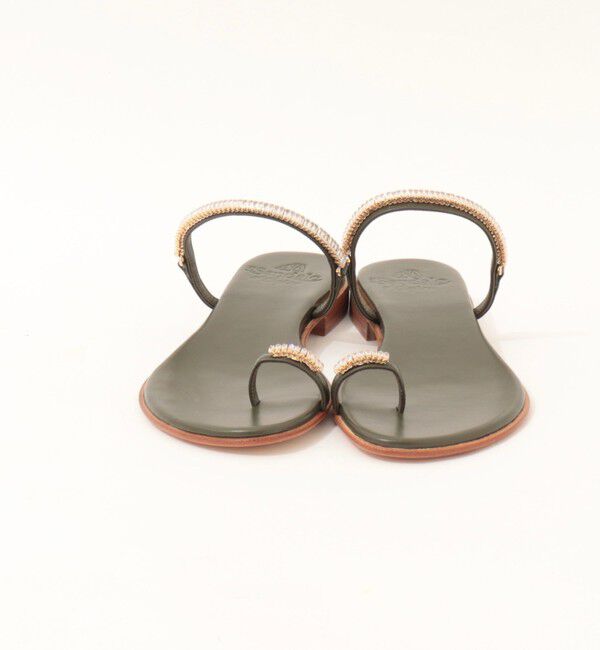 NOLLEY'S「【il Sandalo of capri/イル サンダロ オブ カプリ】フィンガーフックフラットサンダル」|サンダル|