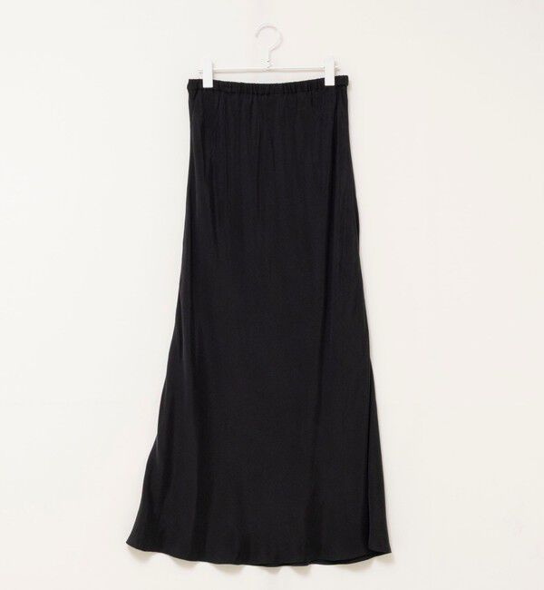 MAQWEL「《セットアップ対応》【MAQWEL/マクウェル】ウォッシャブルサテンスカート」|スカート|