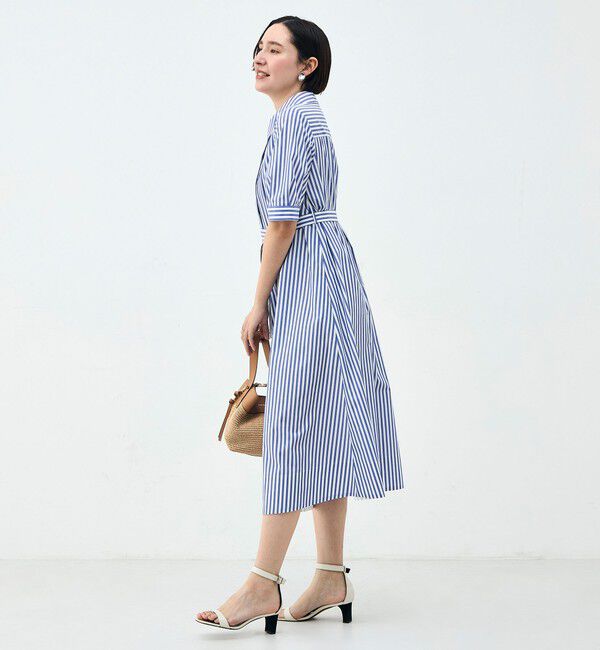 NOLLEY'S「ウォッシャブルAラインタックワンピース」|ワンピース|