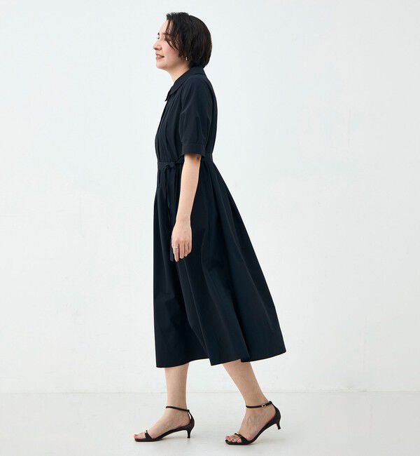 NOLLEY'S「ウォッシャブルAラインタックワンピース」|ワンピース|