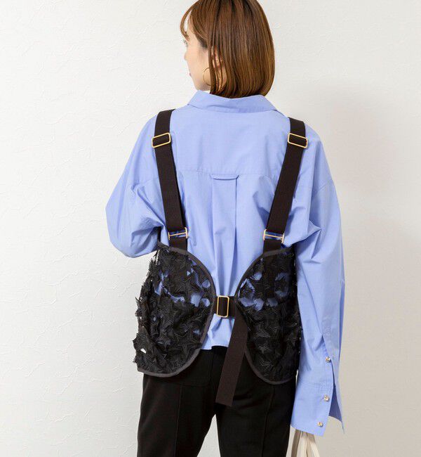 Rie Miller「45th limited edition2WAYスターフリンジミリタリーベスト」|ブルゾン・スタジャン|