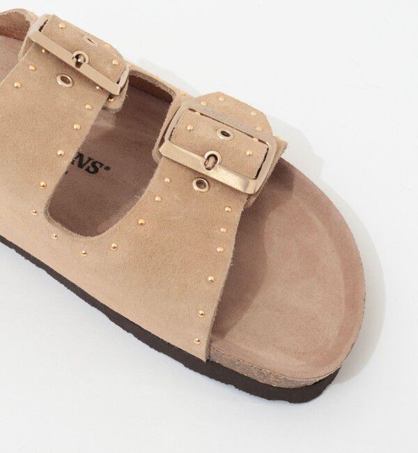 NOLLEY'S「【GENUINS/ジェニンズ】　スエードスタッズベルトサンダル」|サンダル|