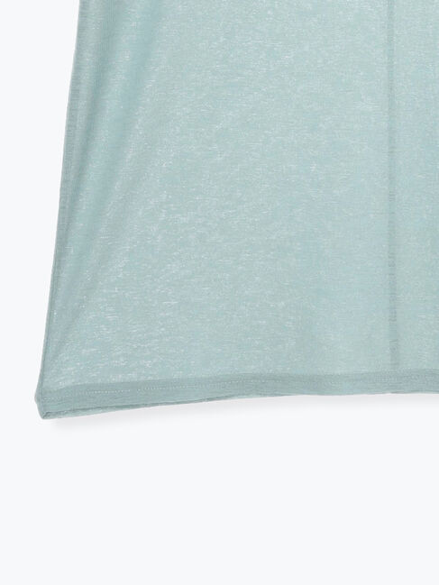 Samansa Mos2「シアー半袖カットソー」|Tシャツ・カットソー|