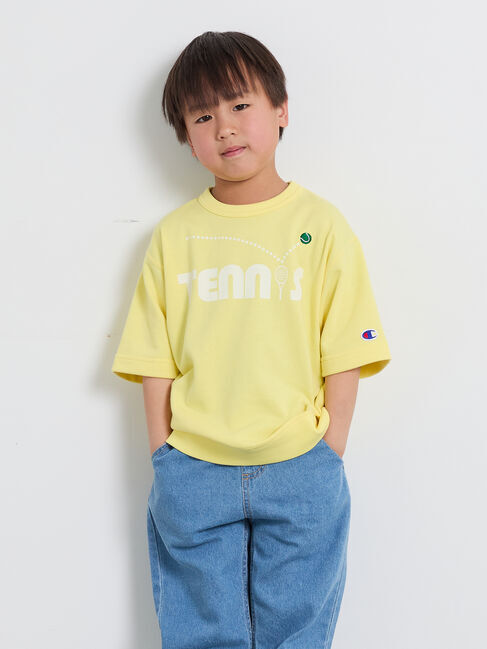 Samansa Mos2 Lagom「【champion】半袖スウェット」|Tシャツ・カットソー|イエロー