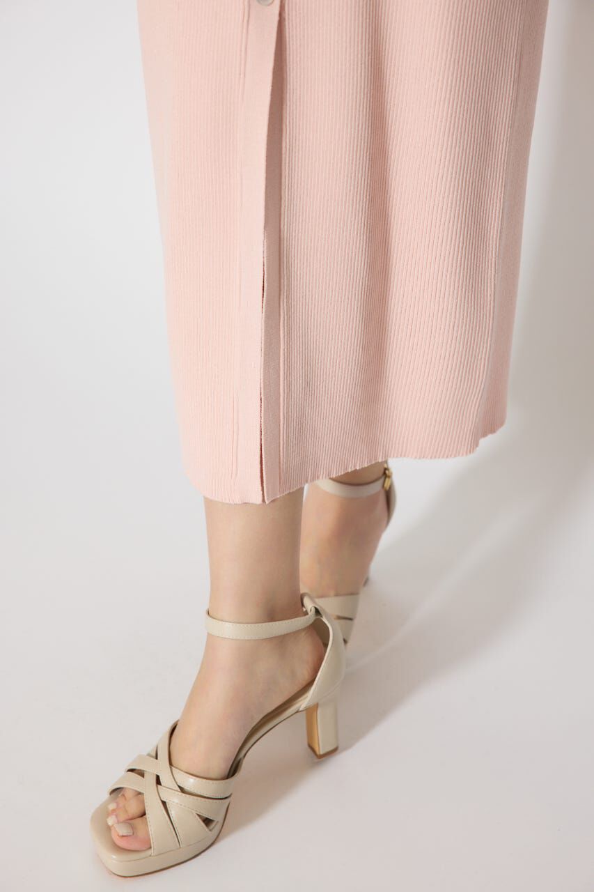 rienda「リボン付きアメスリニットワンピース」|ワンピース|