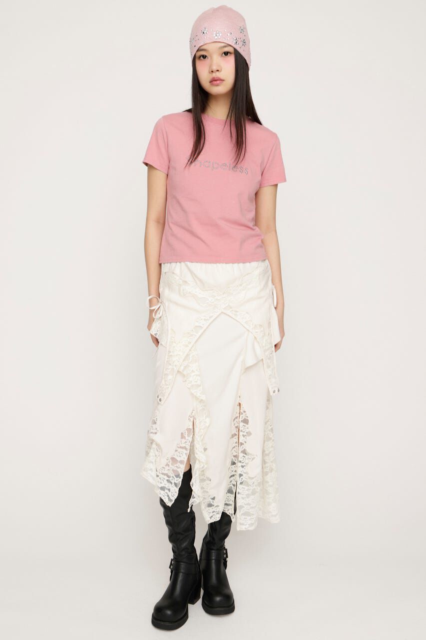 SLY「2WAY LACED SLIP OP スカート」|スカート|