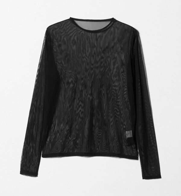 UNITED ARROWS「チュール ジャージー カットソー」|Tシャツ・カットソー|