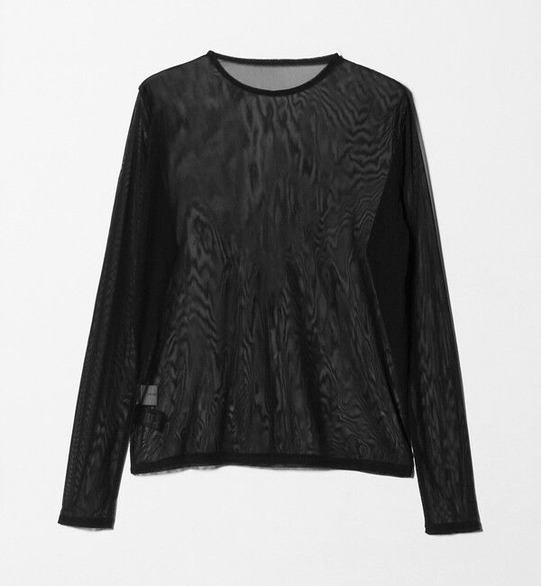 UNITED ARROWS「チュール ジャージー カットソー」|Tシャツ・カットソー|