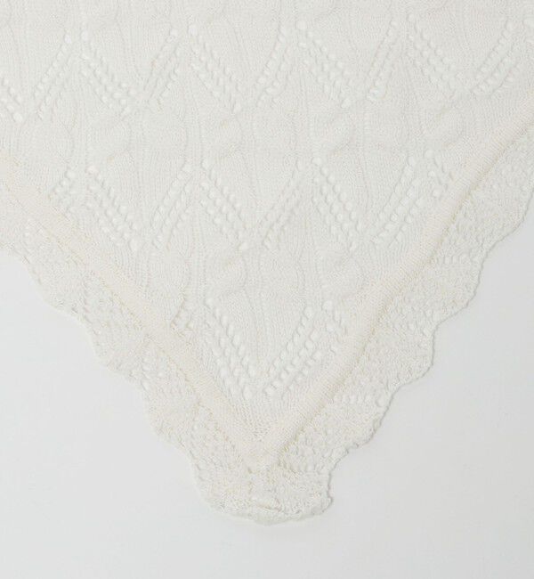 AEWEN MATOPH「＜AEWEN MATOPH＞ニットレーススカーフ」|マフラー|