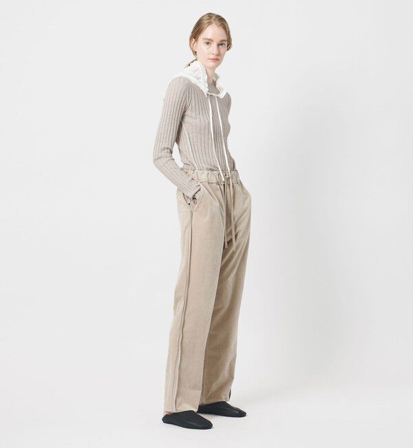 AEWEN MATOPH「＜AEWEN MATOPH＞ニットレーススカーフ」|マフラー|