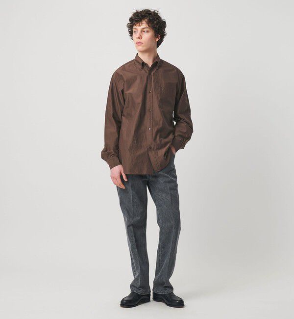 UNITED ARROWS「ヨネザワ シルクポプリン ボタンダウン シャツ「 SLOW &　」」|シャツ・ブラウス|