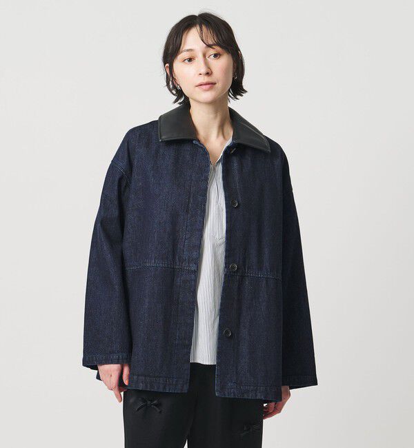 UNITED ARROWS「デニム 2WAY ミドルコート」|デニムジャケット|