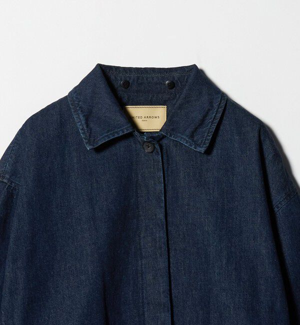 UNITED ARROWS「デニム 2WAY ミドルコート」|デニムジャケット|