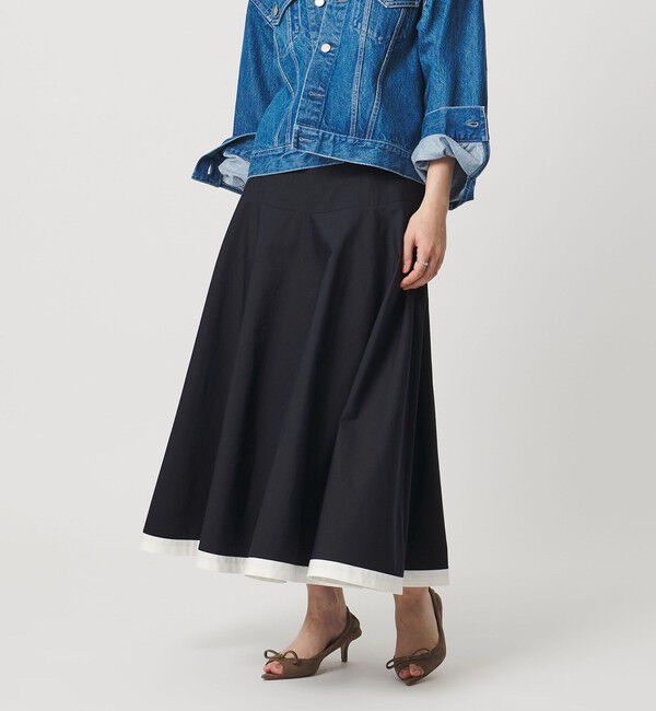 UNITED ARROWS「クリーン マリンスカート」|フレア|