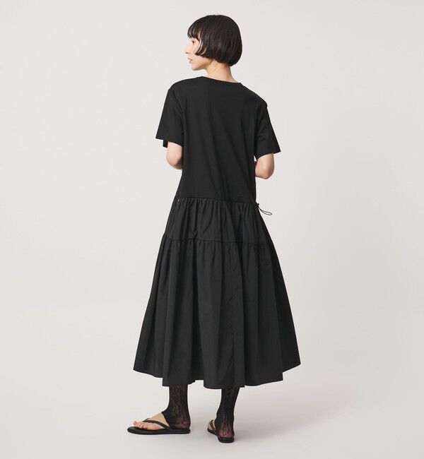 UNITED ARROWS「カット コンビ ドッキング ワンピース」|ワンピース|