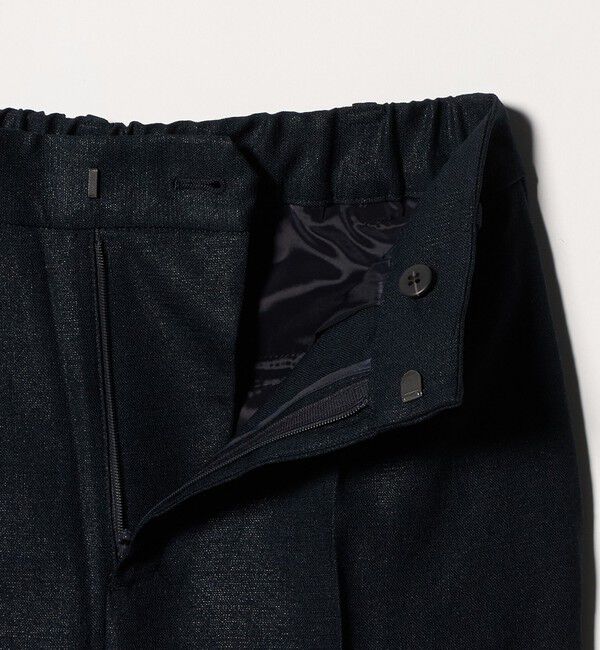 UNITED ARROWS「Spiree IAS タック テーパードパンツ ‐UVカット 接触冷感 ウォッシャブル‐」|スラックス|