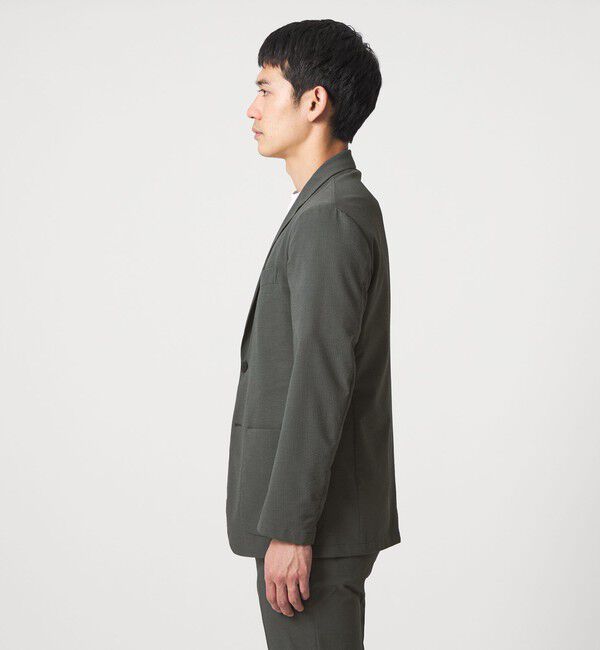 UNITED ARROWS「ライトサッカー 2ボタン テーラード ジャケット UA COZY ウォッシャブル 2WAYストレッチ」|テーラードジャケット|